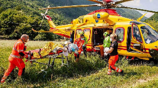 Caprie - Escursionista ferito durante canyoning nel Rio Sessi: recuperato con l’elisoccorso